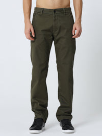 Men’s Olive Casual Trousers