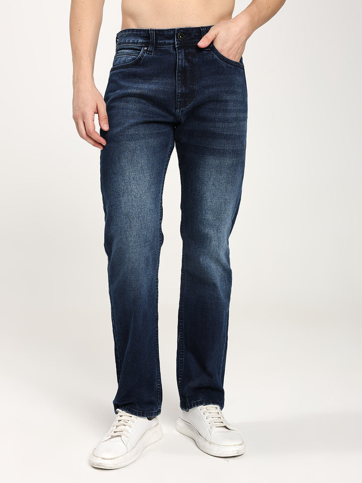Classic Dark Blue Men’s Jeans