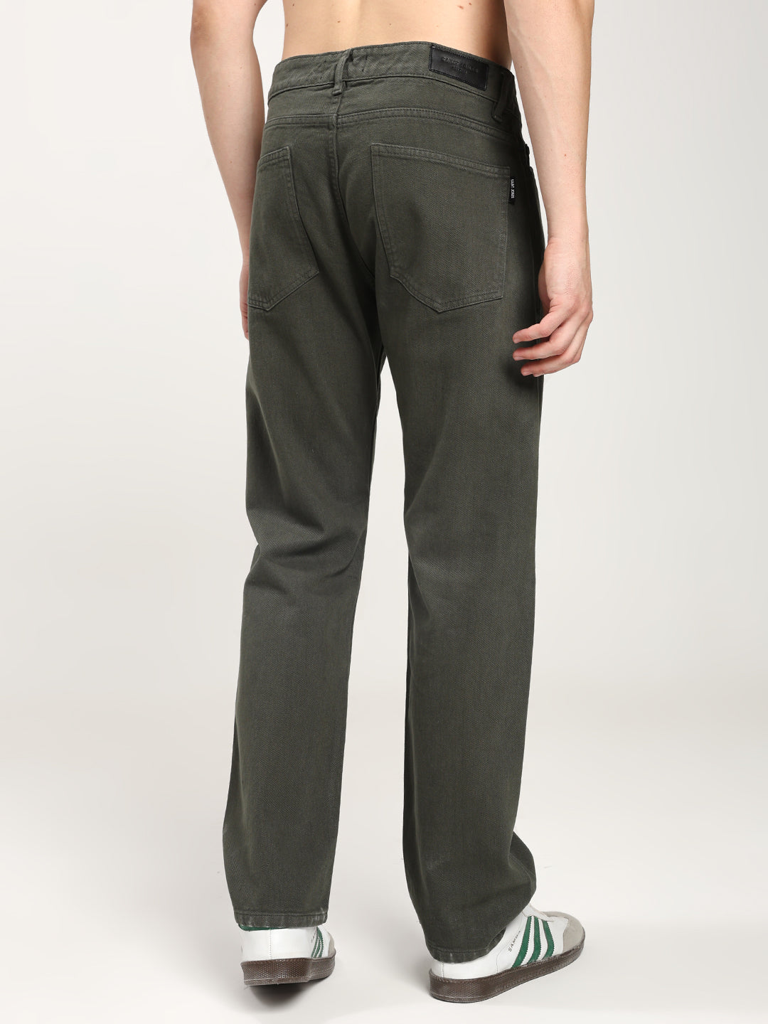 Men’s Dark Sage Straight Jeans