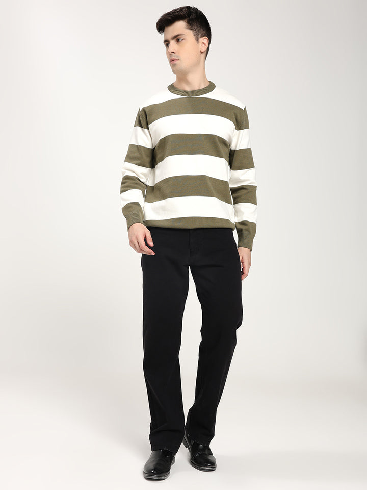 Men’s Black Straight Jeans