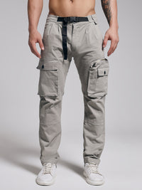 Men's grey utility jogger