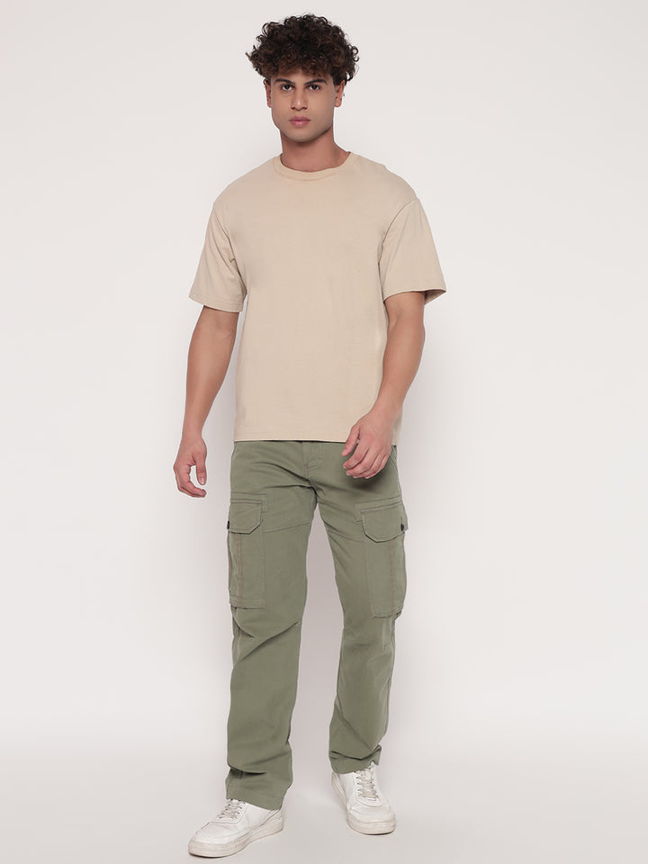 SJ VINTAGE GREEN WASH CARGO