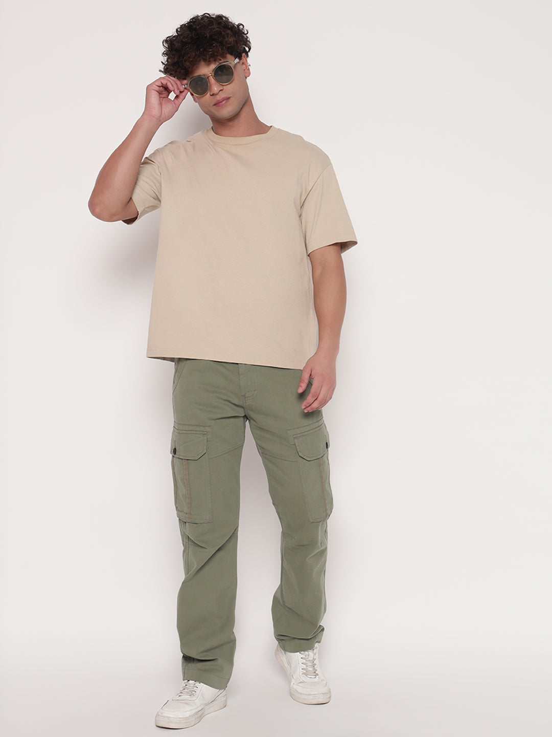 SJ VINTAGE GREEN WASH CARGO