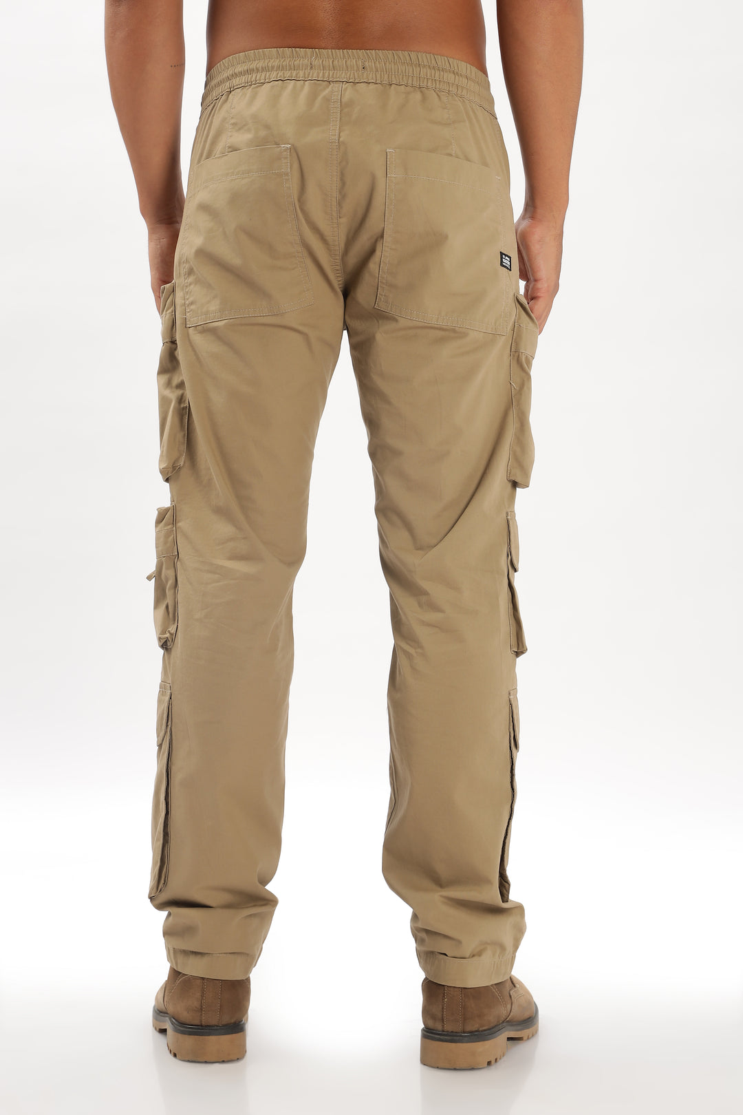 BEIGE CARGO PANTS