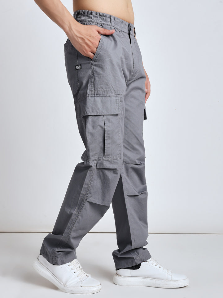 New edition straight fit Six pockets slate grey