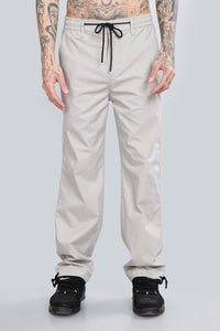 MEN'S LIGHT GREY STRAIGHT PANTS.