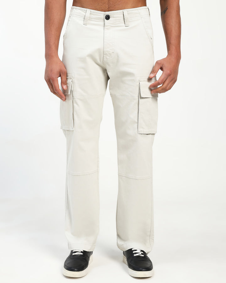 Men’s Classic Cargo Pant in Cream