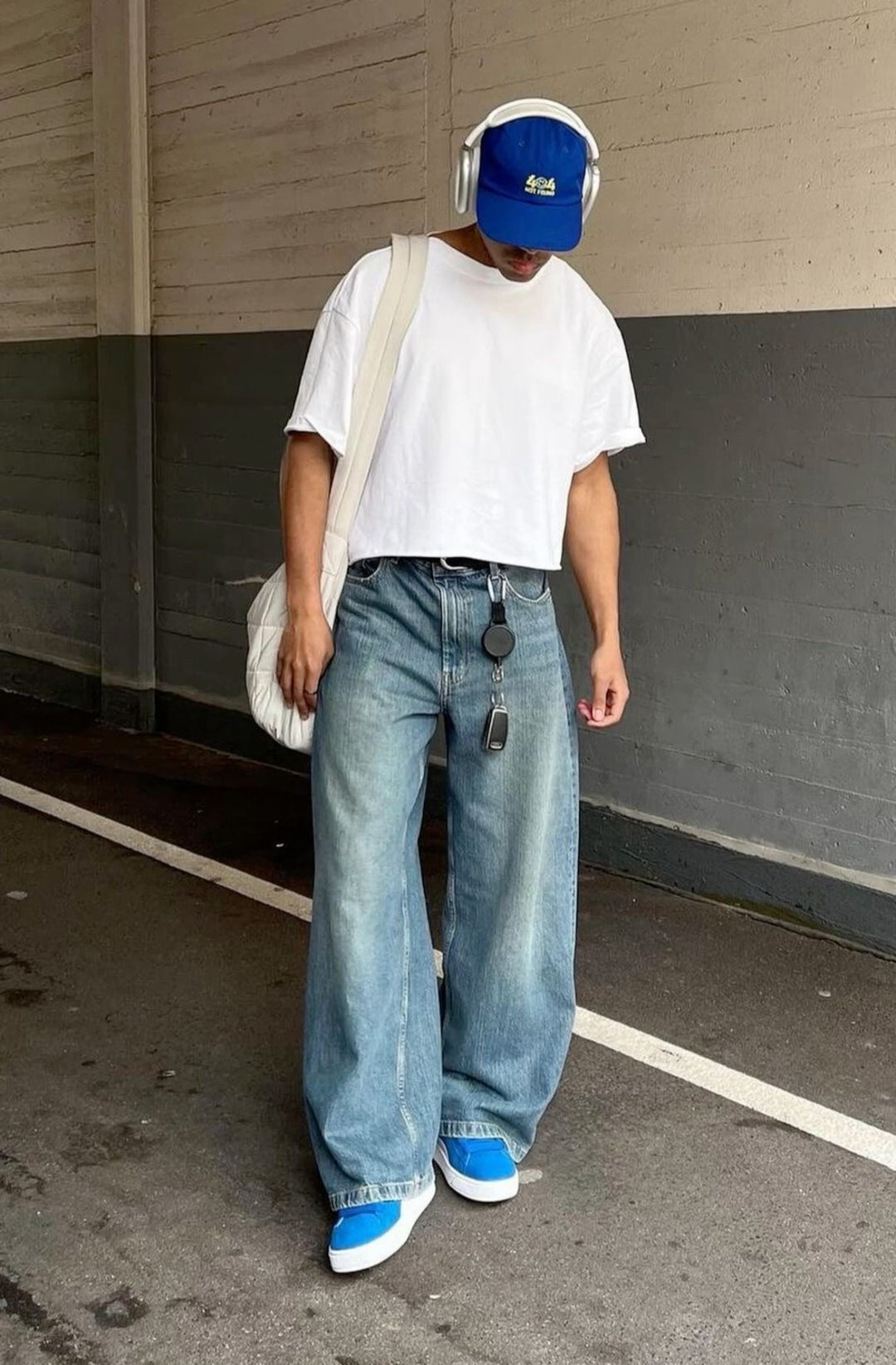 Saintjones Vintage Dusty Baggy Jeans