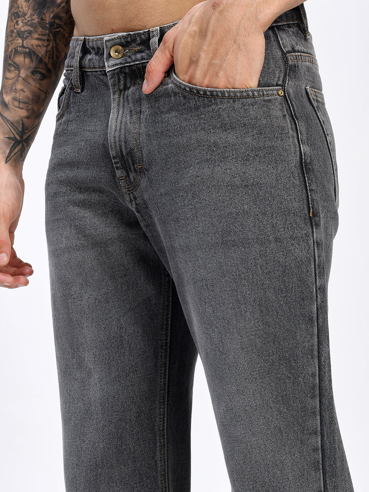 Grey black Vintage Bootcut Jeans
