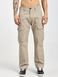 Men’s Sand Straight-Fit Cargo Pants