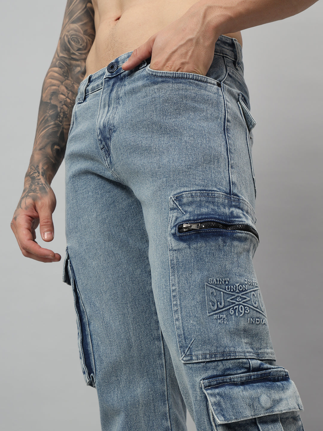 BAGGY UTILITY JEANS