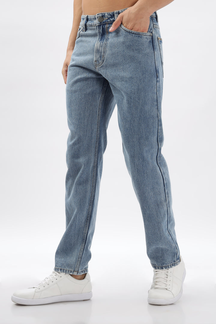 HEAVY WASH DENIM BLUE