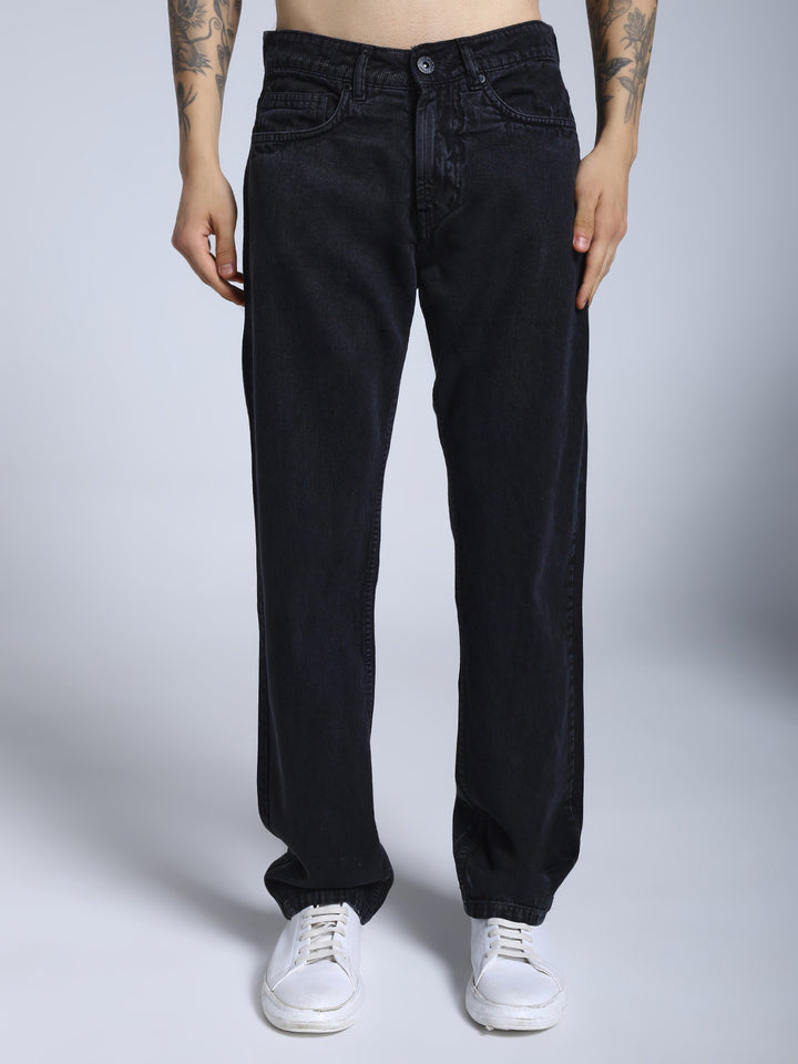 Men's Grey black acru wash jeans