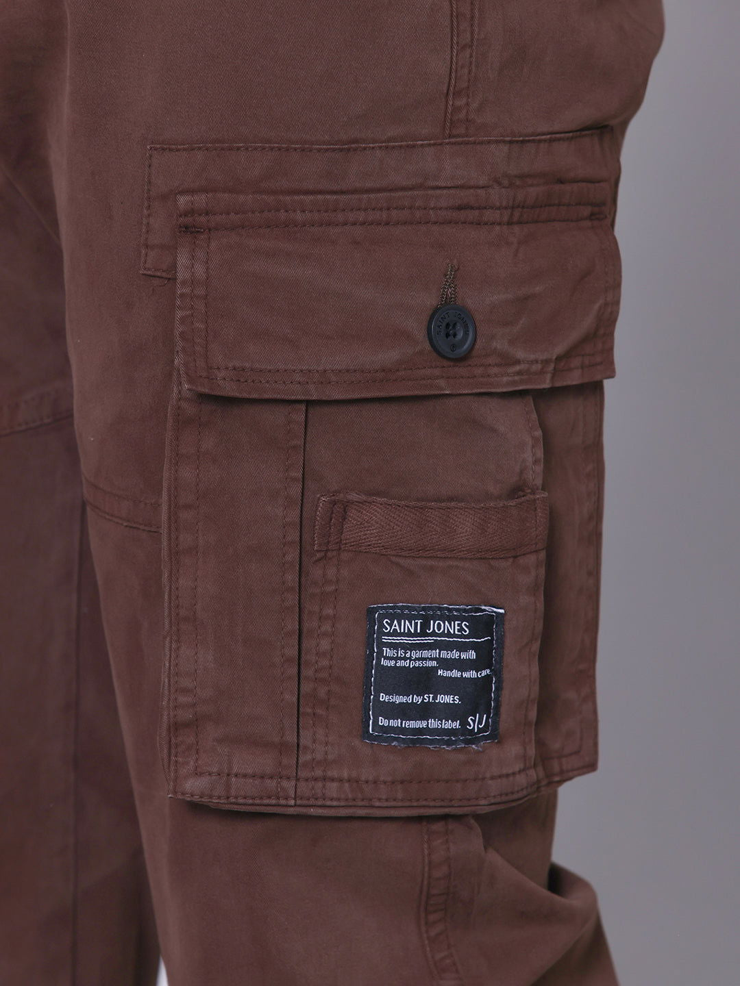 7 Pockets Cargo-Brown - St.Jones