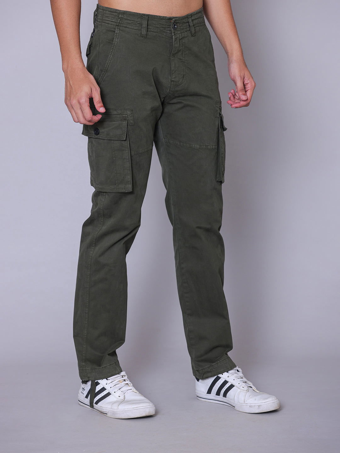 7 Pockets Cargo-Dark Green - St.Jones