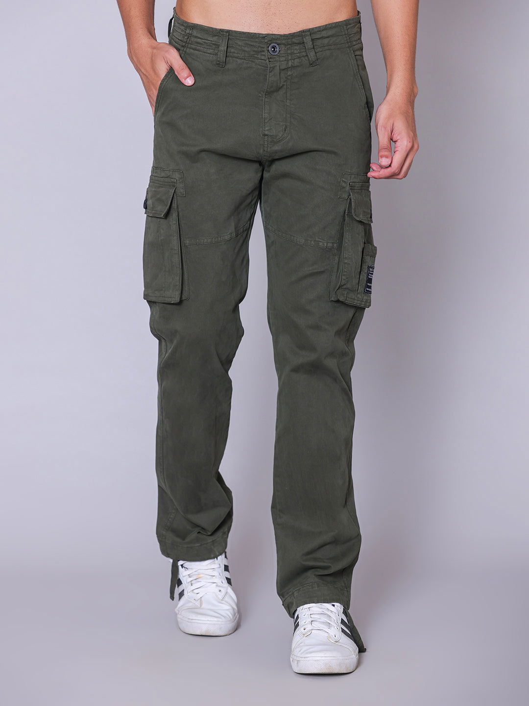 7 Pockets Cargo-Dark Green - St.Jones