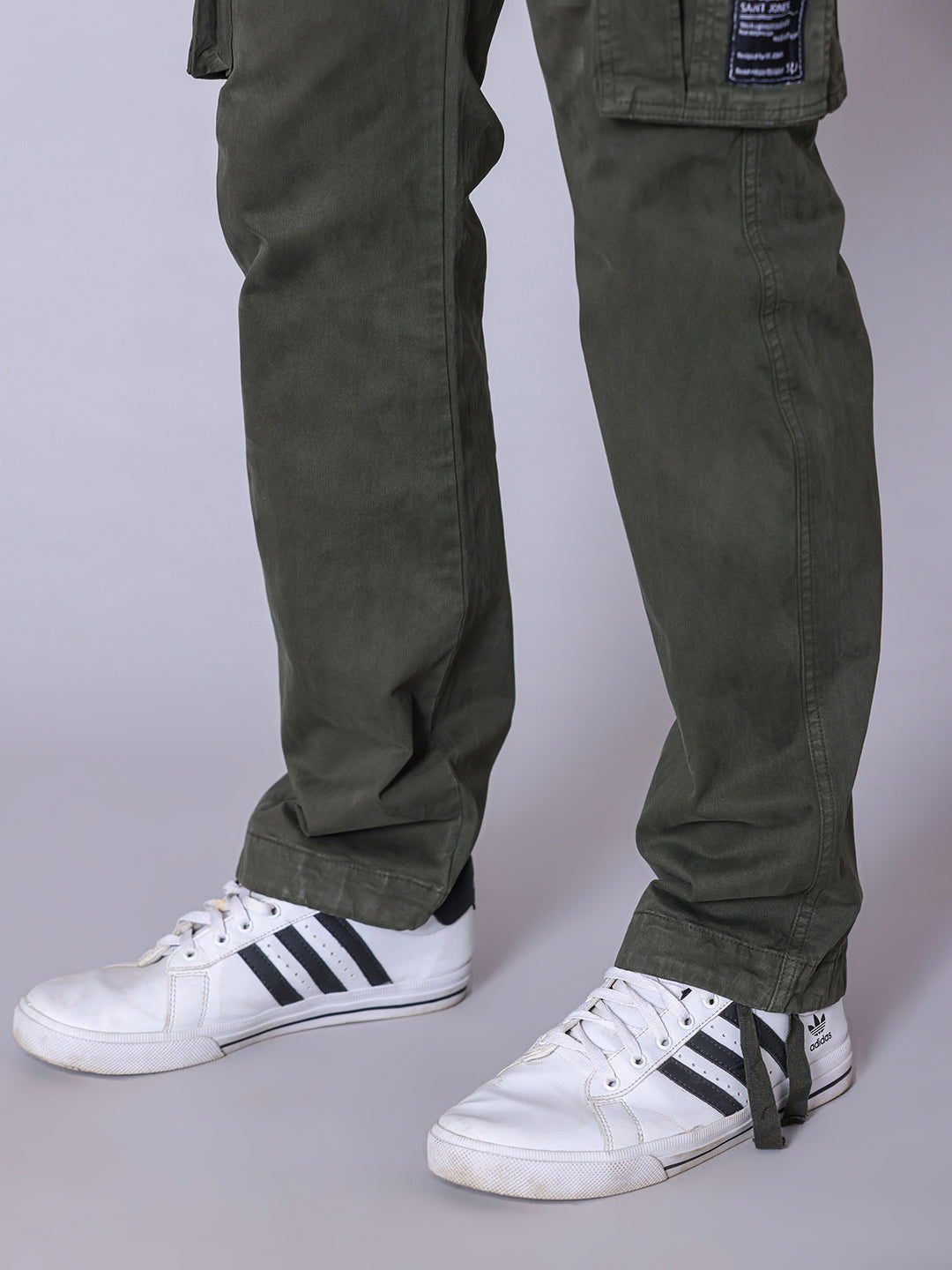 7 Pockets Cargo-Dark Green - St.Jones