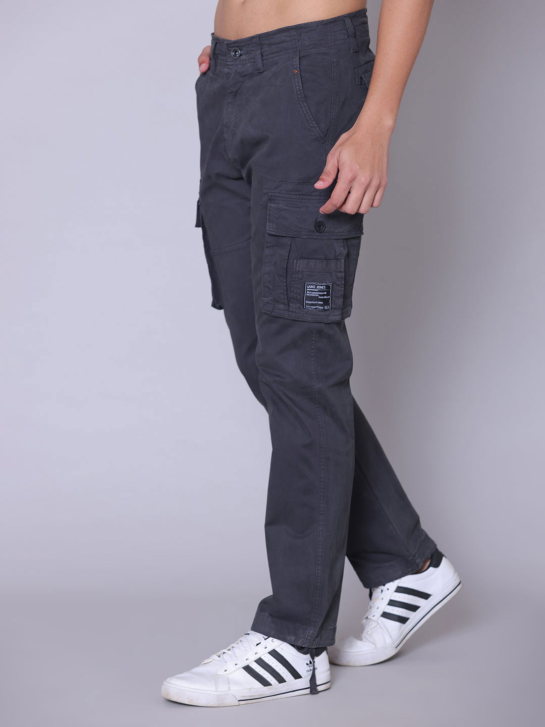 7 Pockets Cargo-Dark Grey - St.Jones