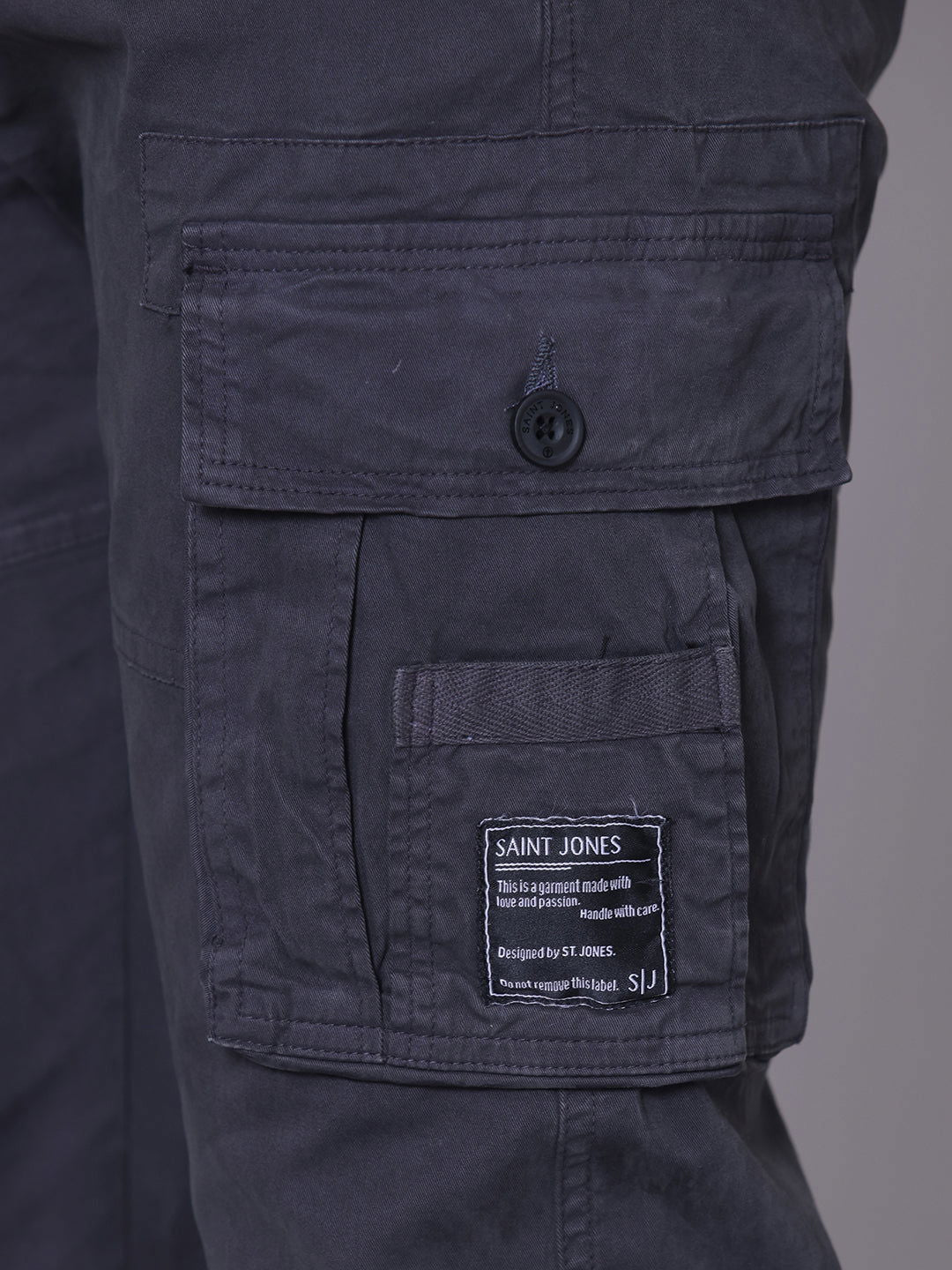 7 Pockets Cargo-Dark Grey - St.Jones