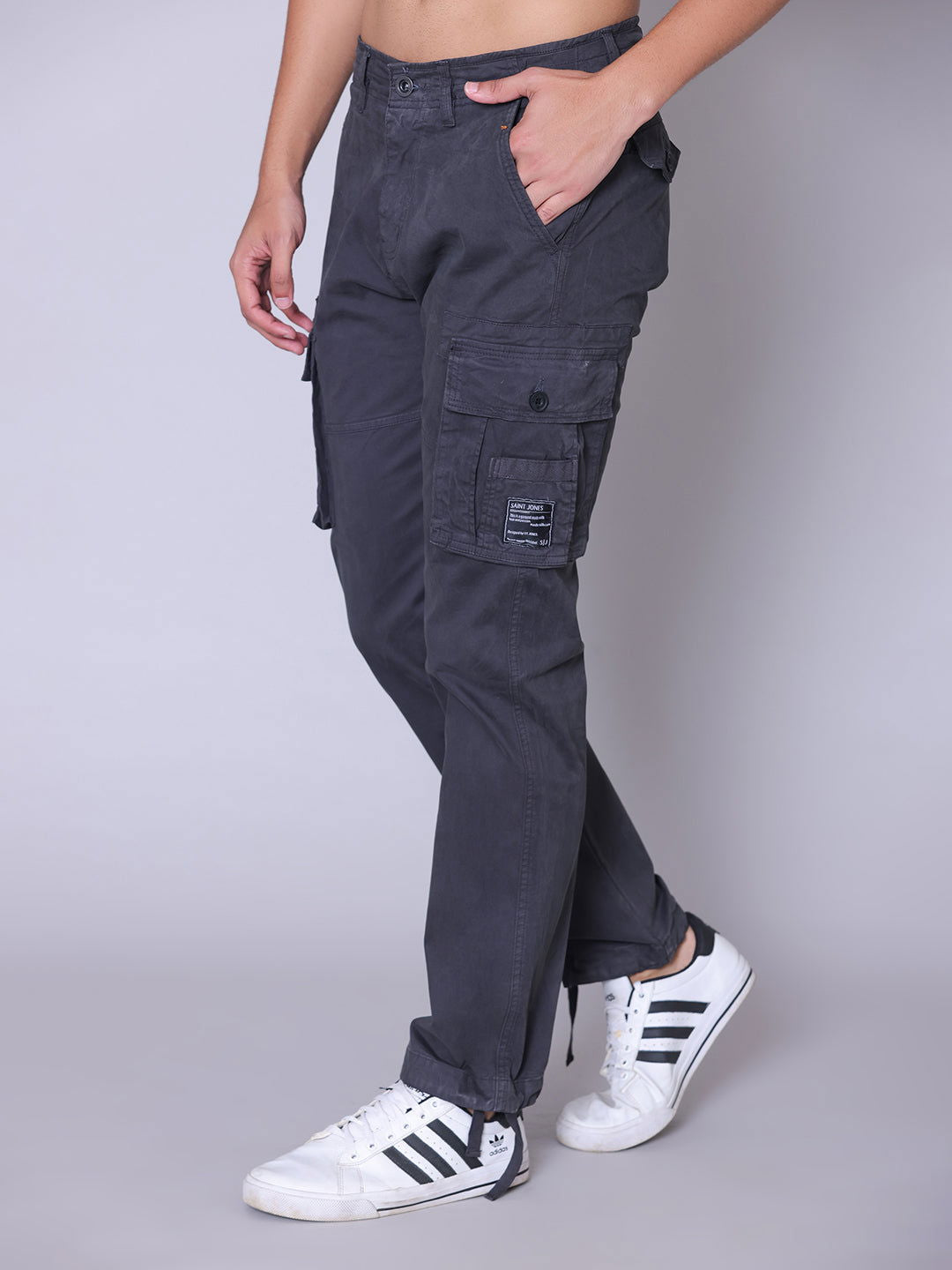 7 Pockets Cargo-Dark Grey - St.Jones