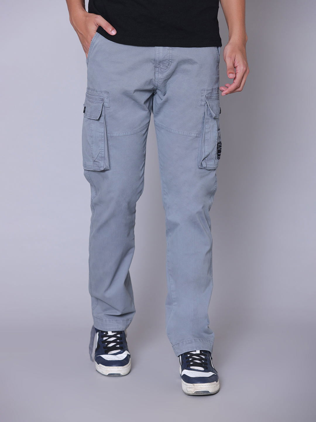 7 Pockets Cargo-Light Grey - St.Jones