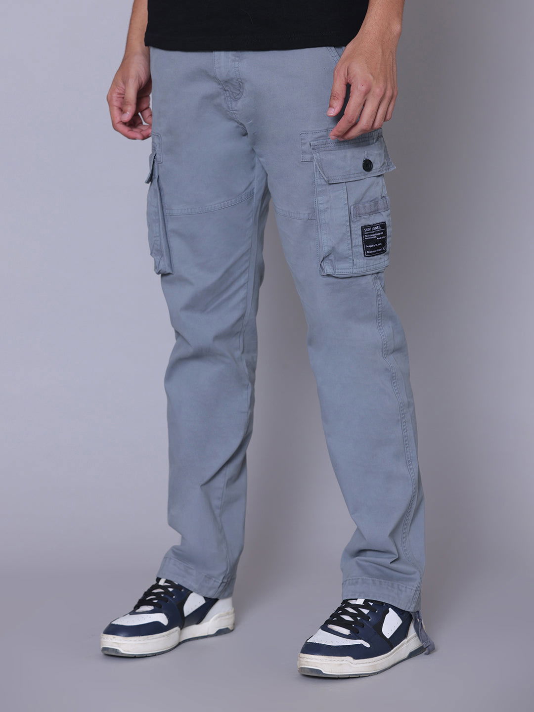 7 Pockets Cargo-Light Grey - St.Jones