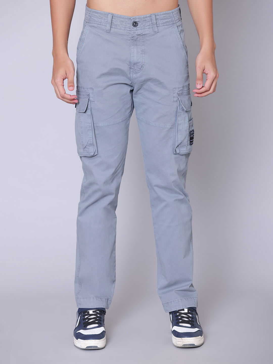 7 Pockets Cargo-Light Grey - St.Jones