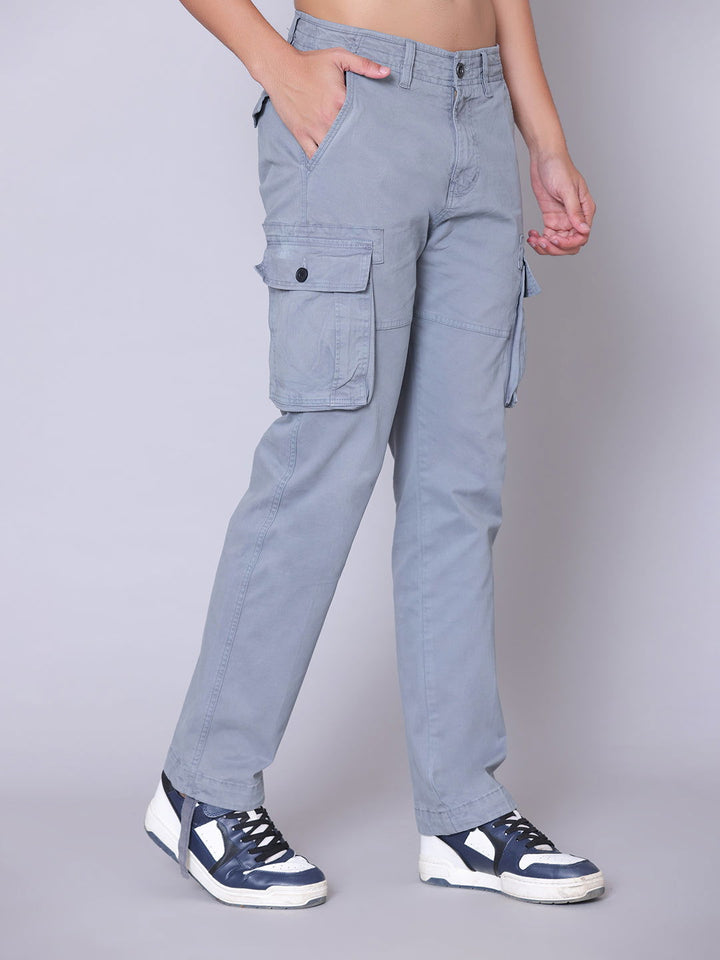 7 Pockets Cargo-Light Grey - St.Jones