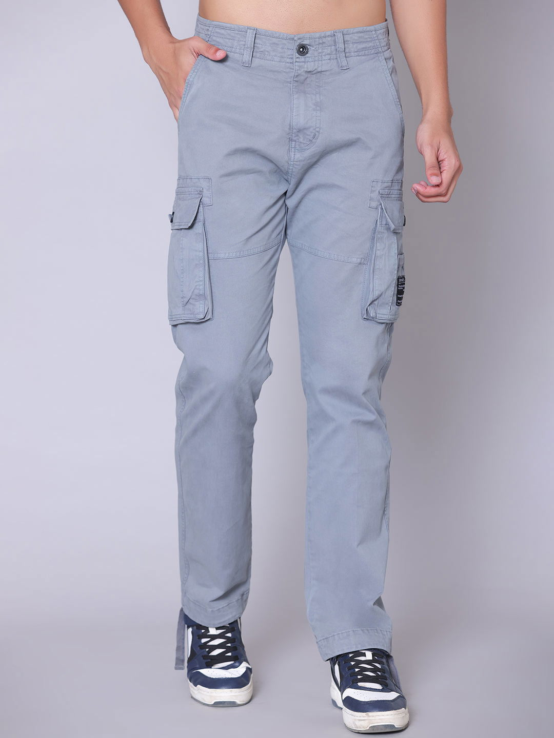 7 Pockets Cargo-Light Grey - St.Jones