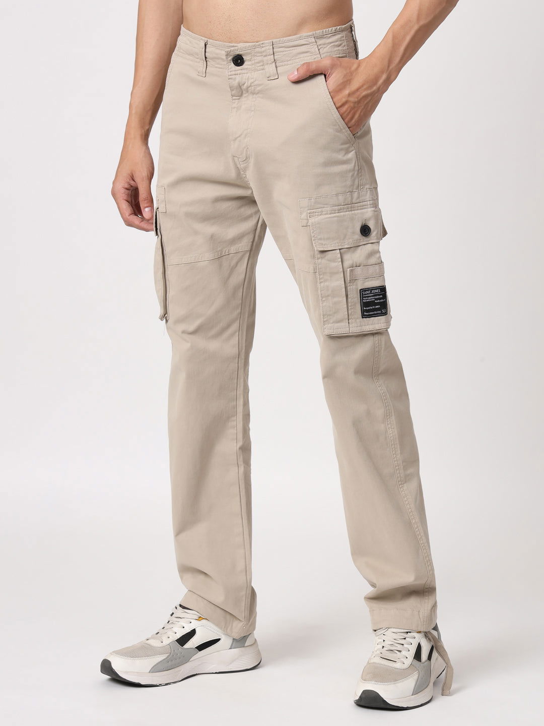 7 pockets cream colour - St.Jones