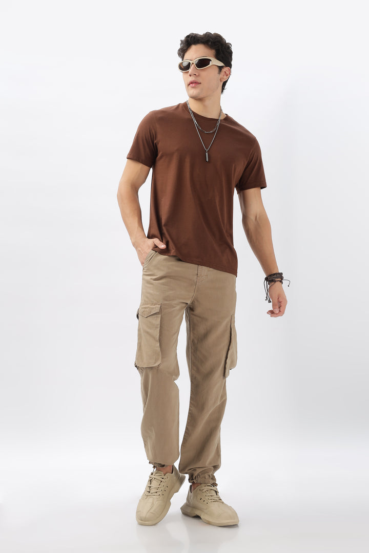 LINEN CARGO PANTS