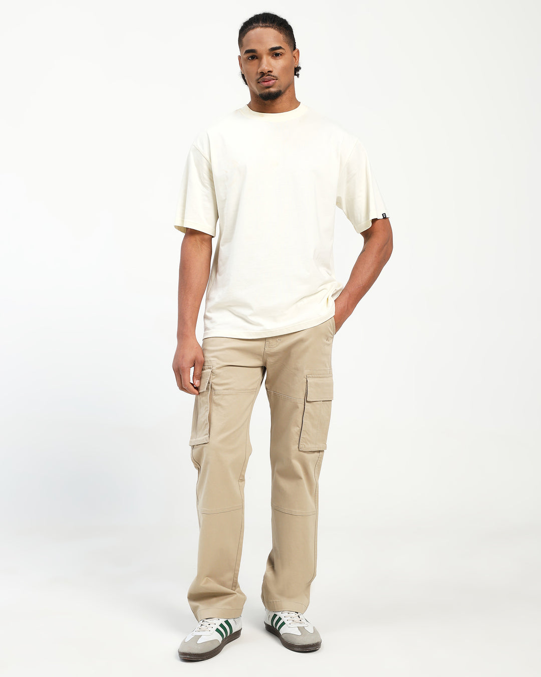 Men’s Classic Cargo Pant in Light Beige