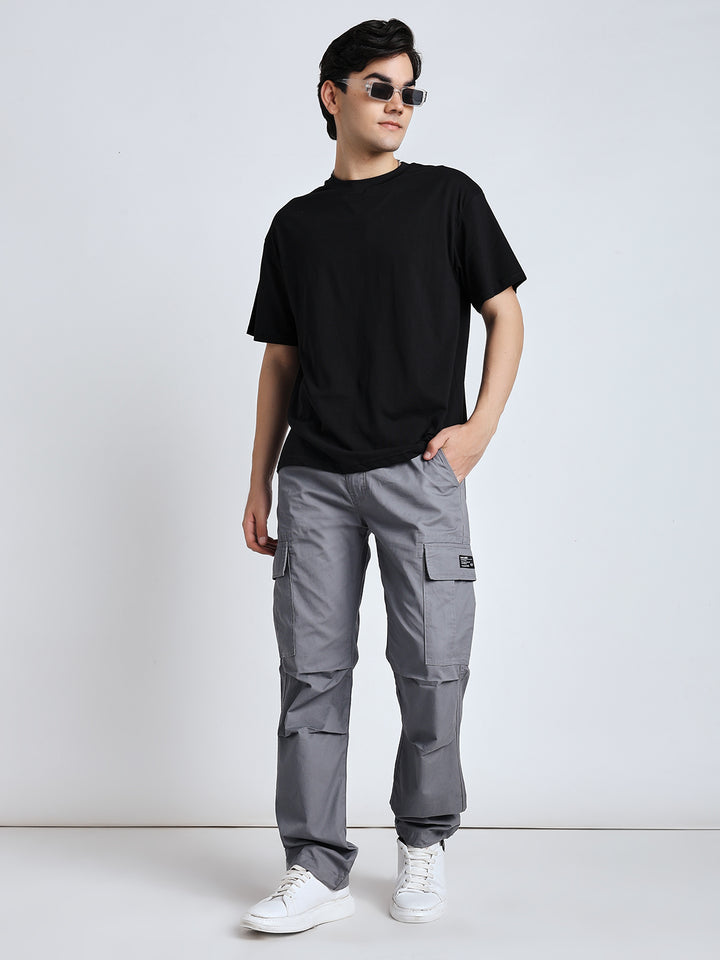 New edition straight fit Six pockets slate grey