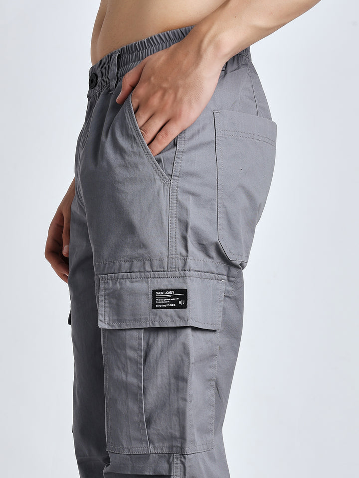 New edition straight fit Six pockets slate grey