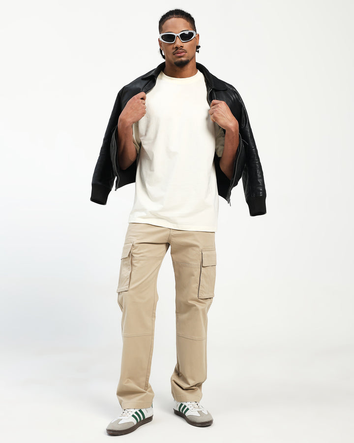 Men’s Classic Cargo Pant in Light Beige