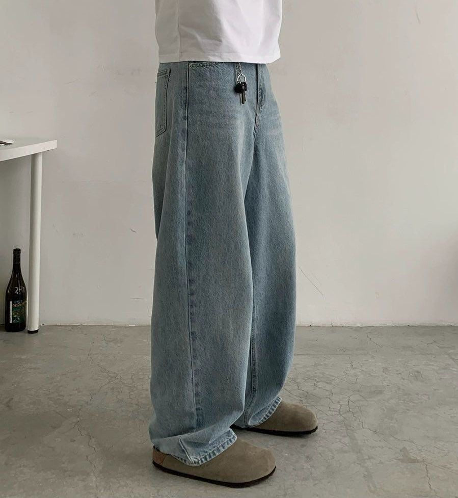 Saintjones Vintage Dusty Baggy Jeans