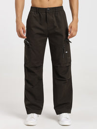 Men's next gen baggy cargo-Ash Brown