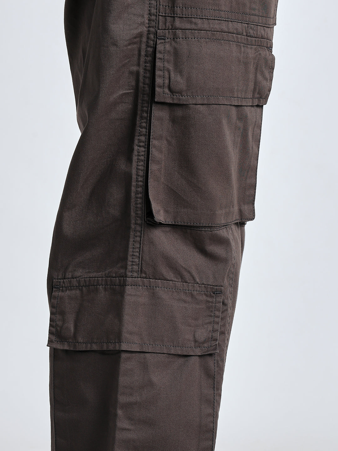 Men's Heritage Snap dark grey baggy cargo pants