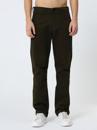 Men's Combat green retro straight jeans