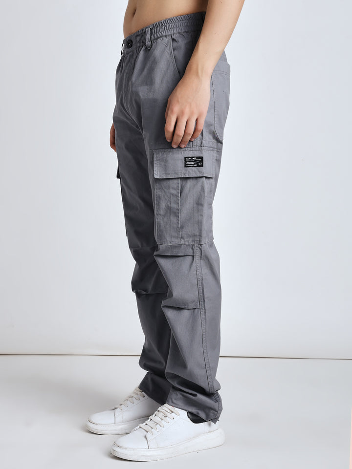 New edition straight fit Six pockets slate grey