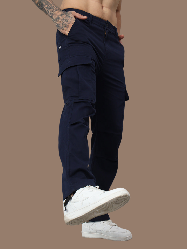 BAGGY NAVY BLUE CARGO - St.Jones