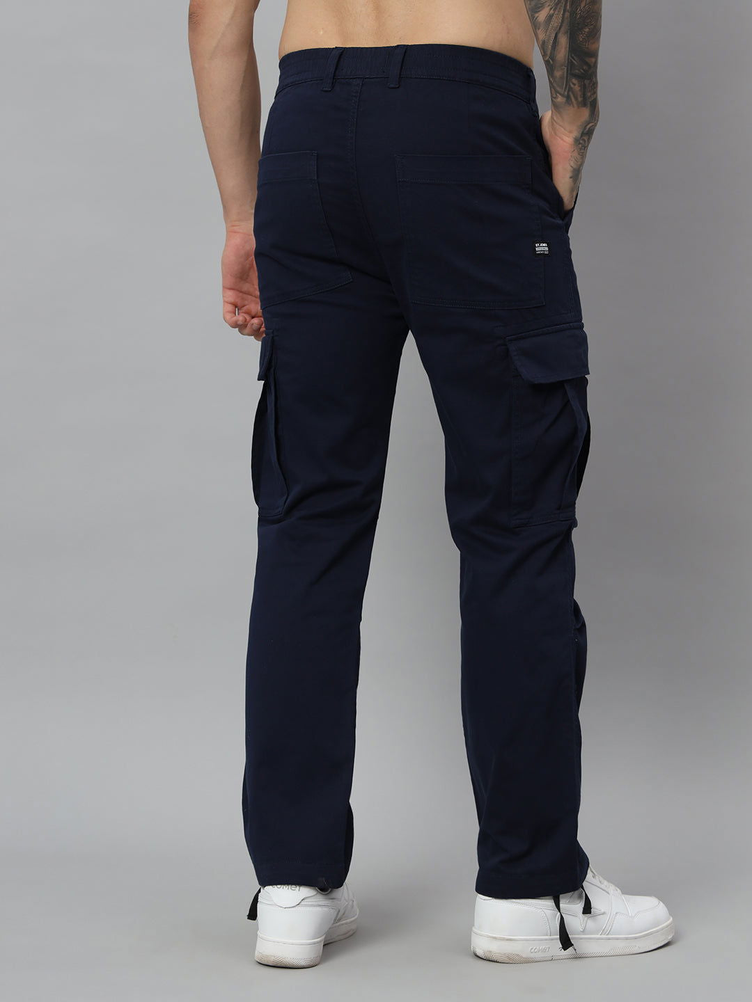 BAGGY NAVY BLUE CARGO - St.Jones