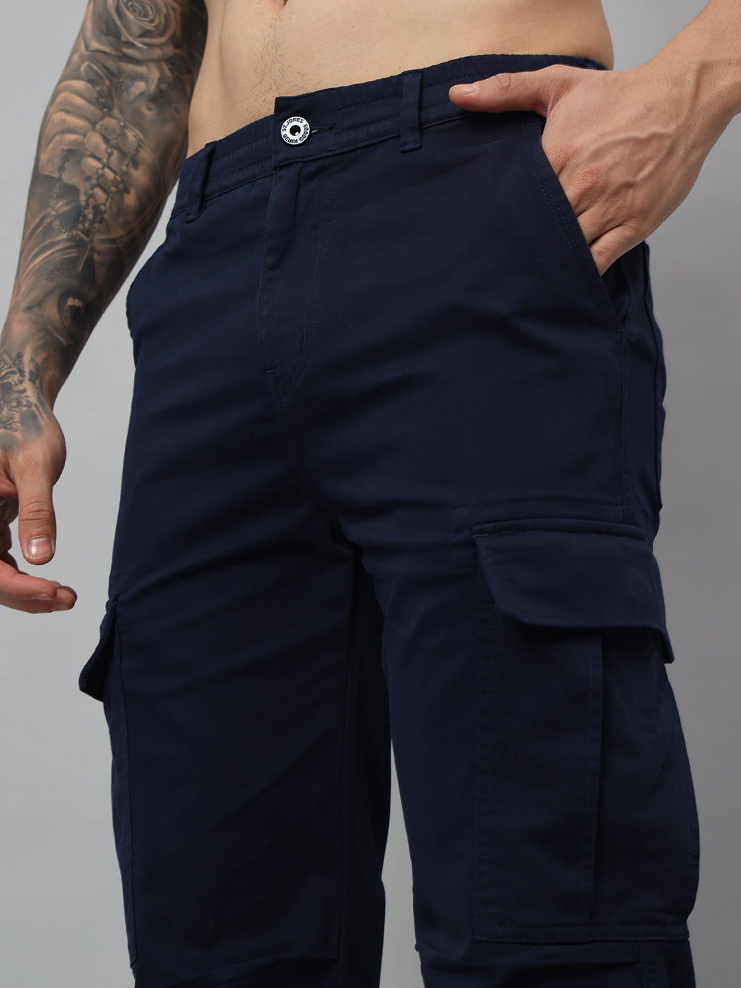 BAGGY NAVY BLUE CARGO - St.Jones