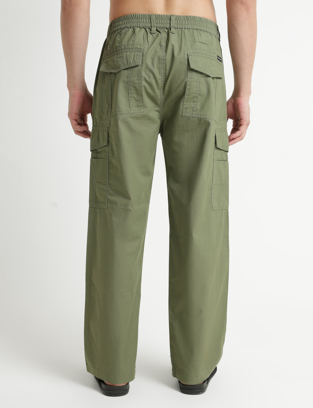 Men’s Olive Casual Cargo Pant