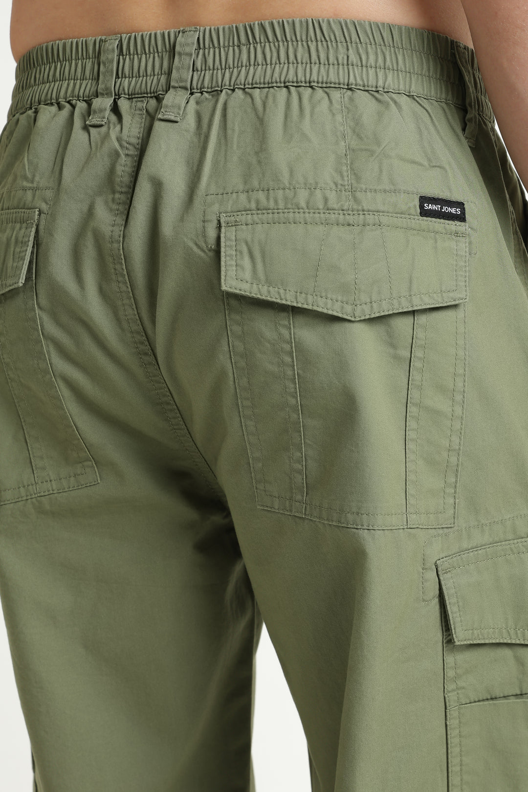 Men’s Olive Casual Cargo Pant
