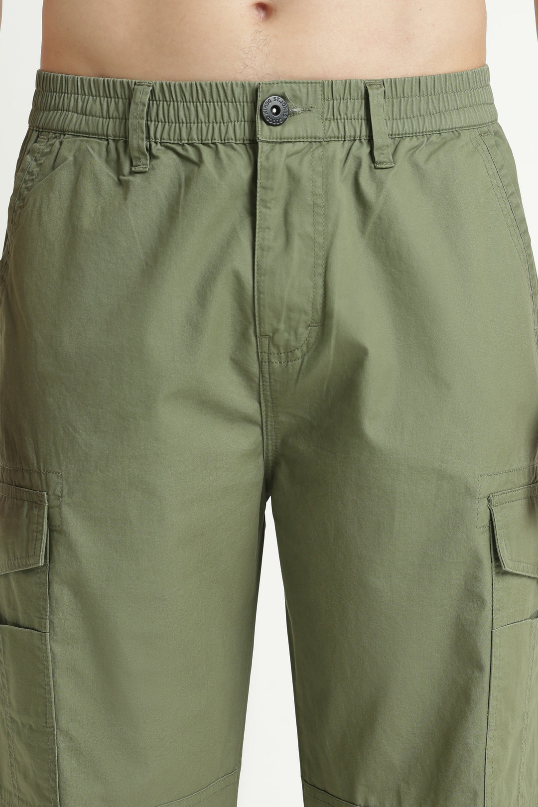 Men’s Olive Casual Cargo Pant