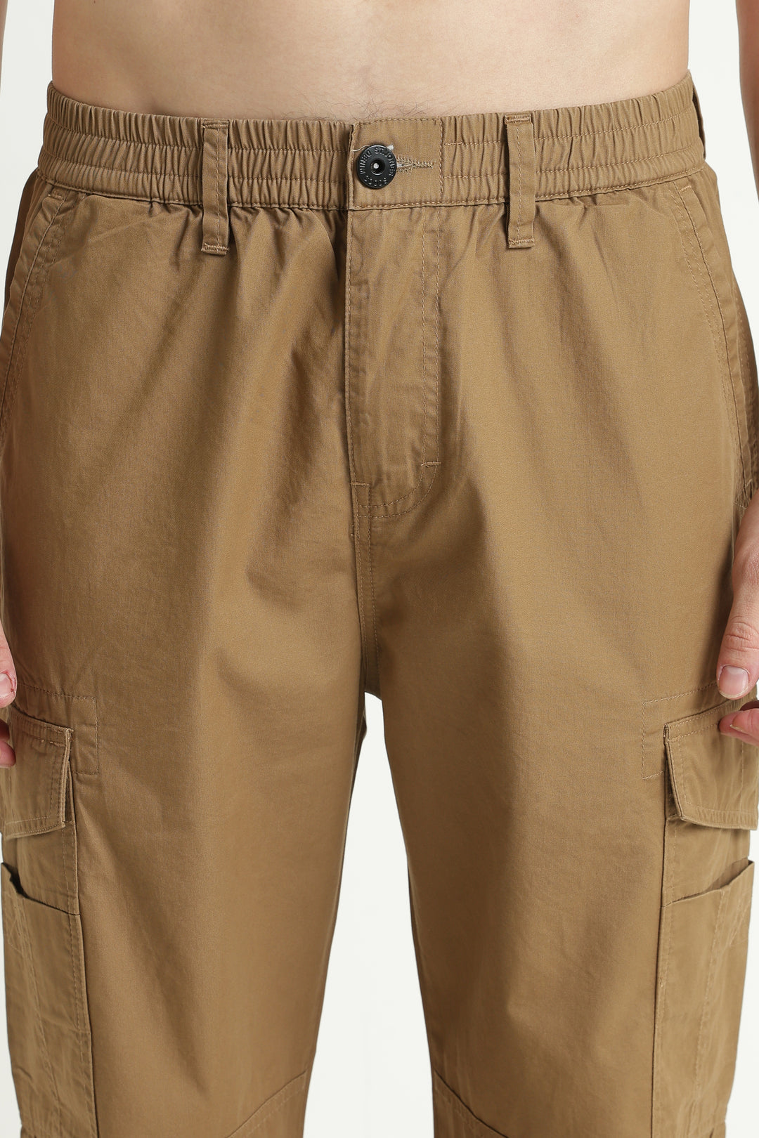 Men’s Brown Casual Cargo Pant