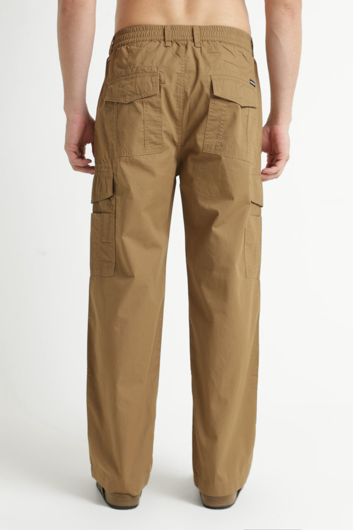Men’s Brown Casual Cargo Pant