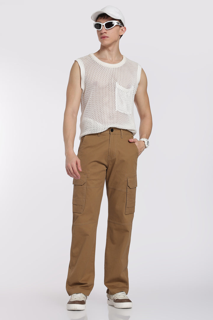 Men's Field Khaki Casual Cargo Pant