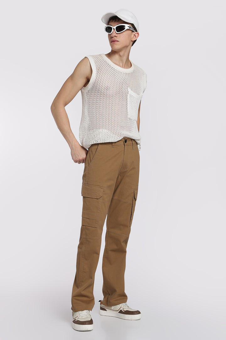 Men's Field Khaki Casual Cargo Pant